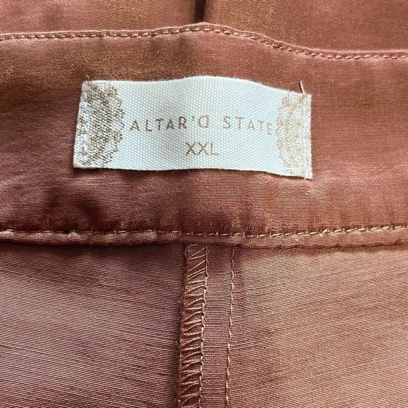 Altar'd State Copper Trousers - Picture 4 of 9